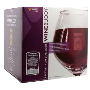 Youngs Wine Buddy Starter Kit makes 6 bottles of cabernet sauvignon