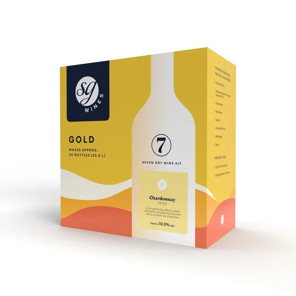 SG Wines Gold 30 Bottle Chardonnay